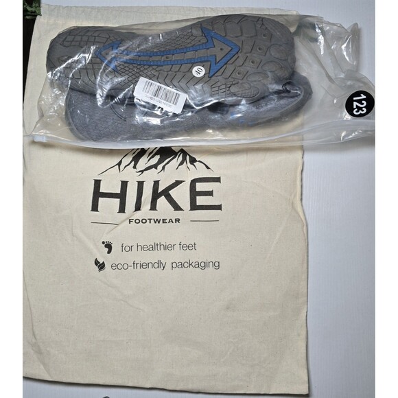 Hike Footwear Caspian Adventure Outdoor Non-Slip Barefoot Shoes Gray/Blue EU 40 - Picture 11 of 12